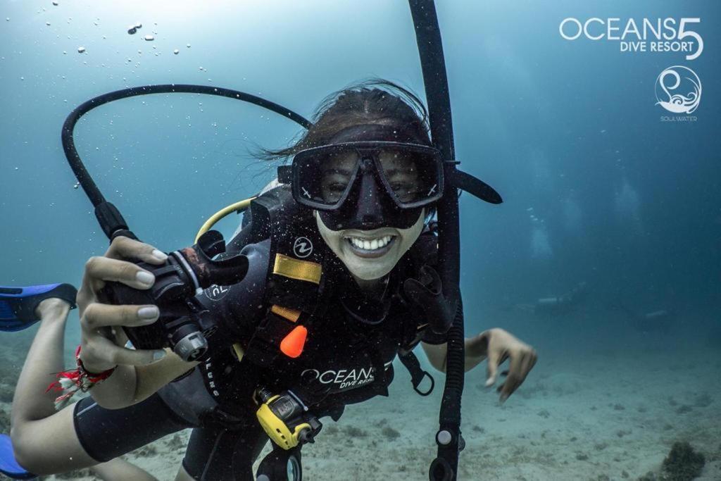 Oceans 5 Dive Resort Gili Air Extérieur photo